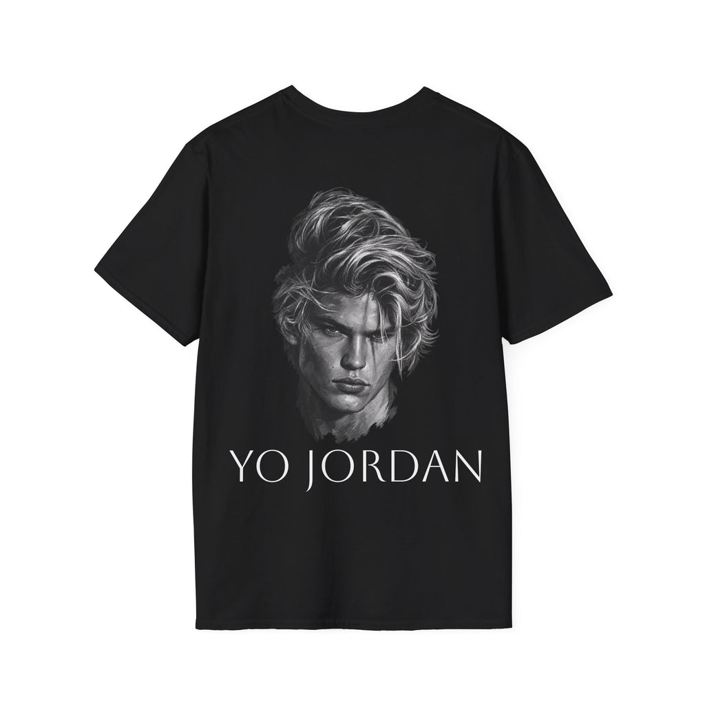 YO JORDAN - graphic portrait tee