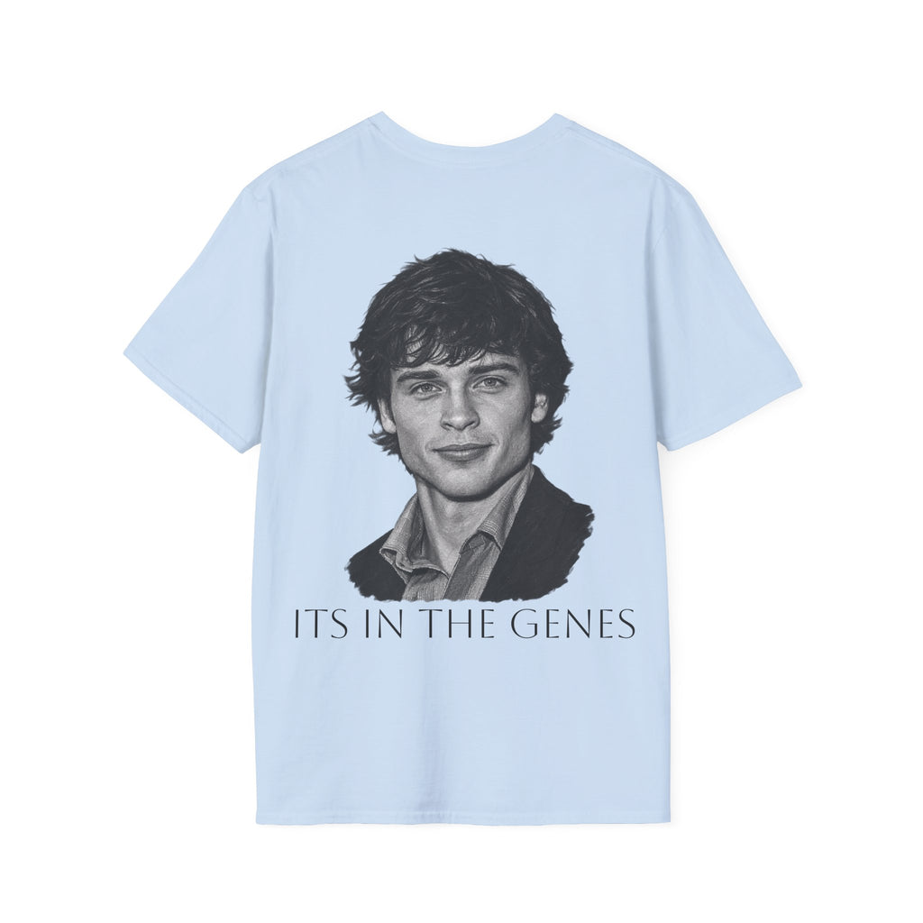 tom welling ITS IN THE GENES - Graphic Tee Vintage Portrait T-Shirt
