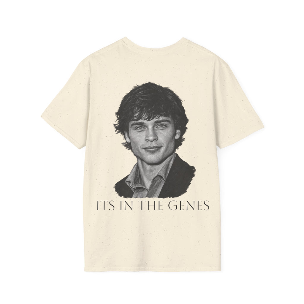 tom welling ITS IN THE GENES - Graphic Tee Vintage Portrait T-Shirt