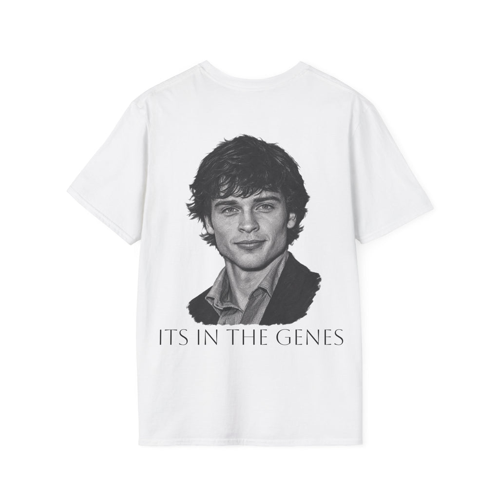 tom welling ITS IN THE GENES - Graphic Tee Vintage Portrait T-Shirt
