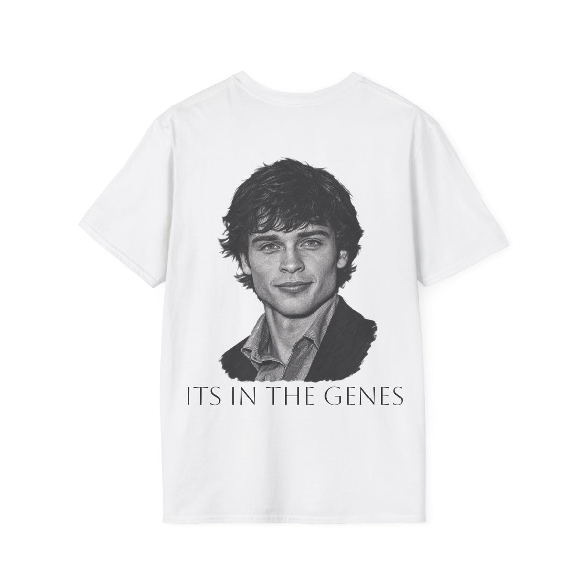 tom welling ITS IN THE GENES - Graphic Tee Vintage Portrait T-Shirt