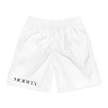 white MODELY Shorts — Athletic Lounge Shorts