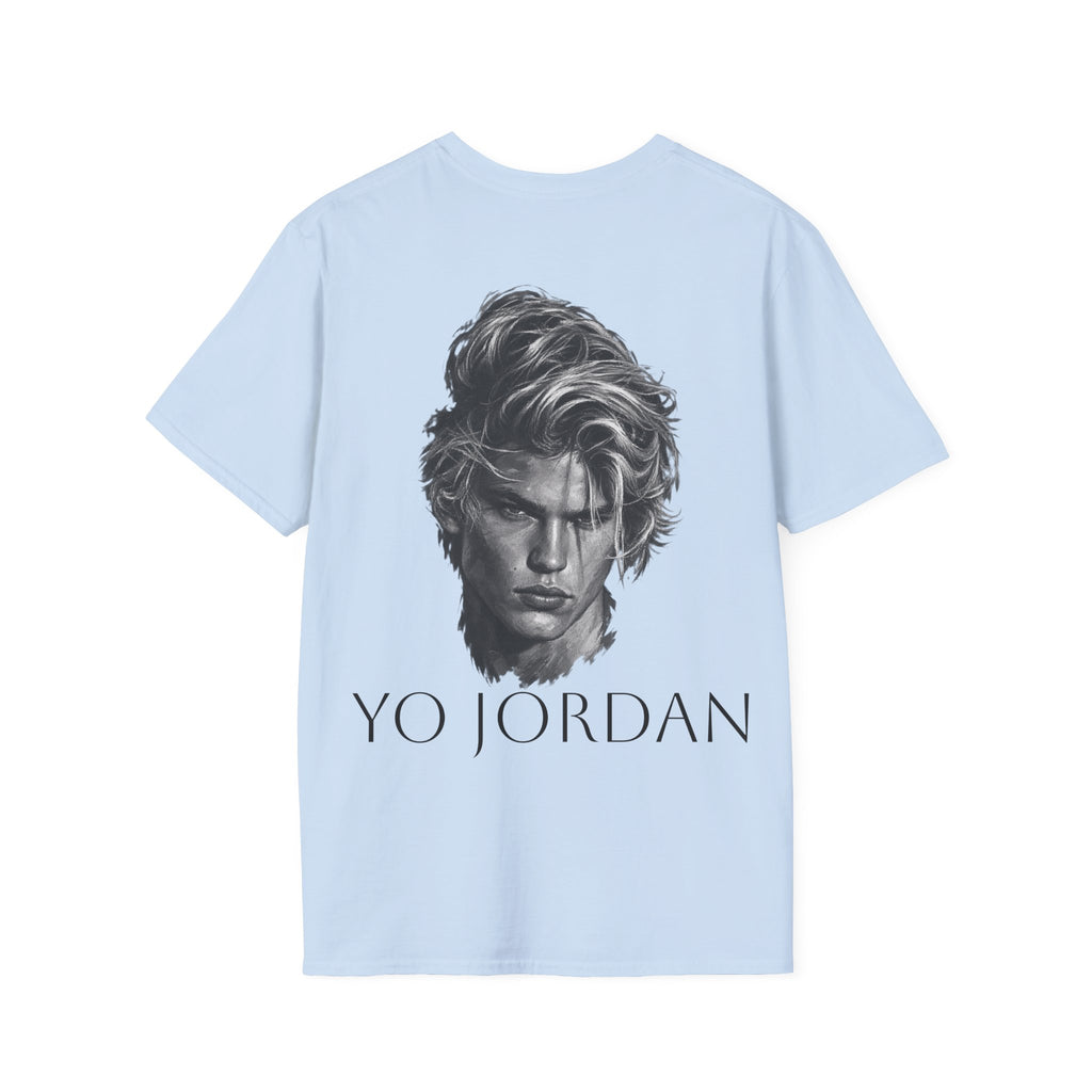 YO JORDAN - graphic portrait tee