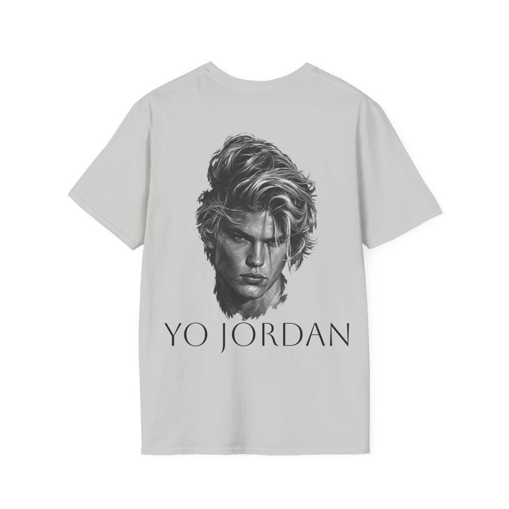 YO JORDAN - graphic portrait tee