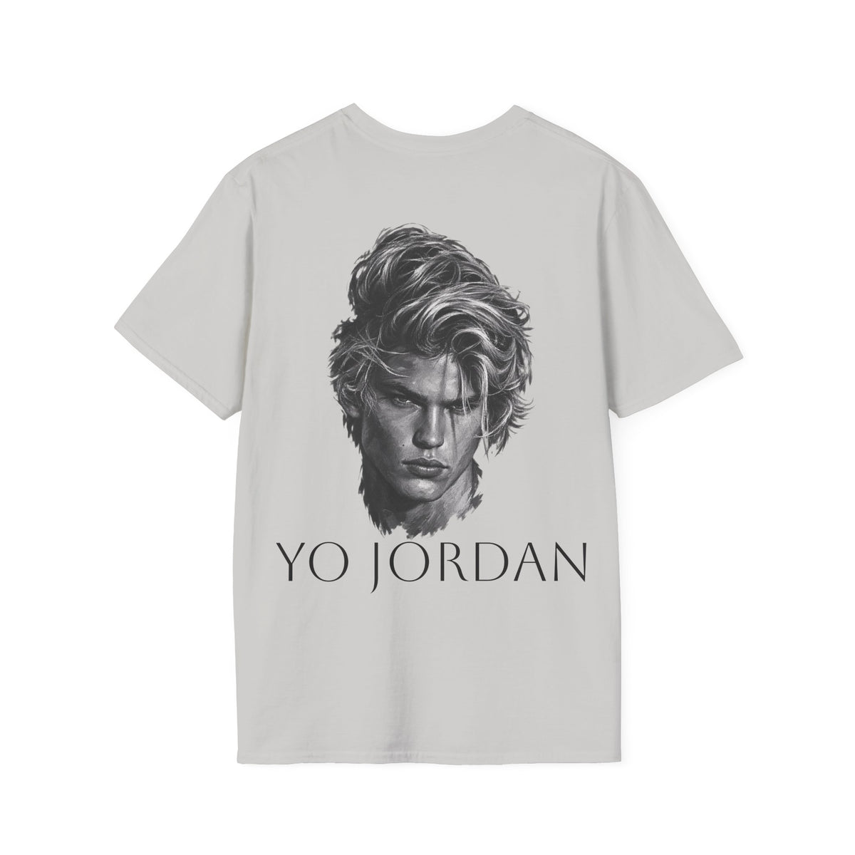 YO JORDAN - graphic portrait tee