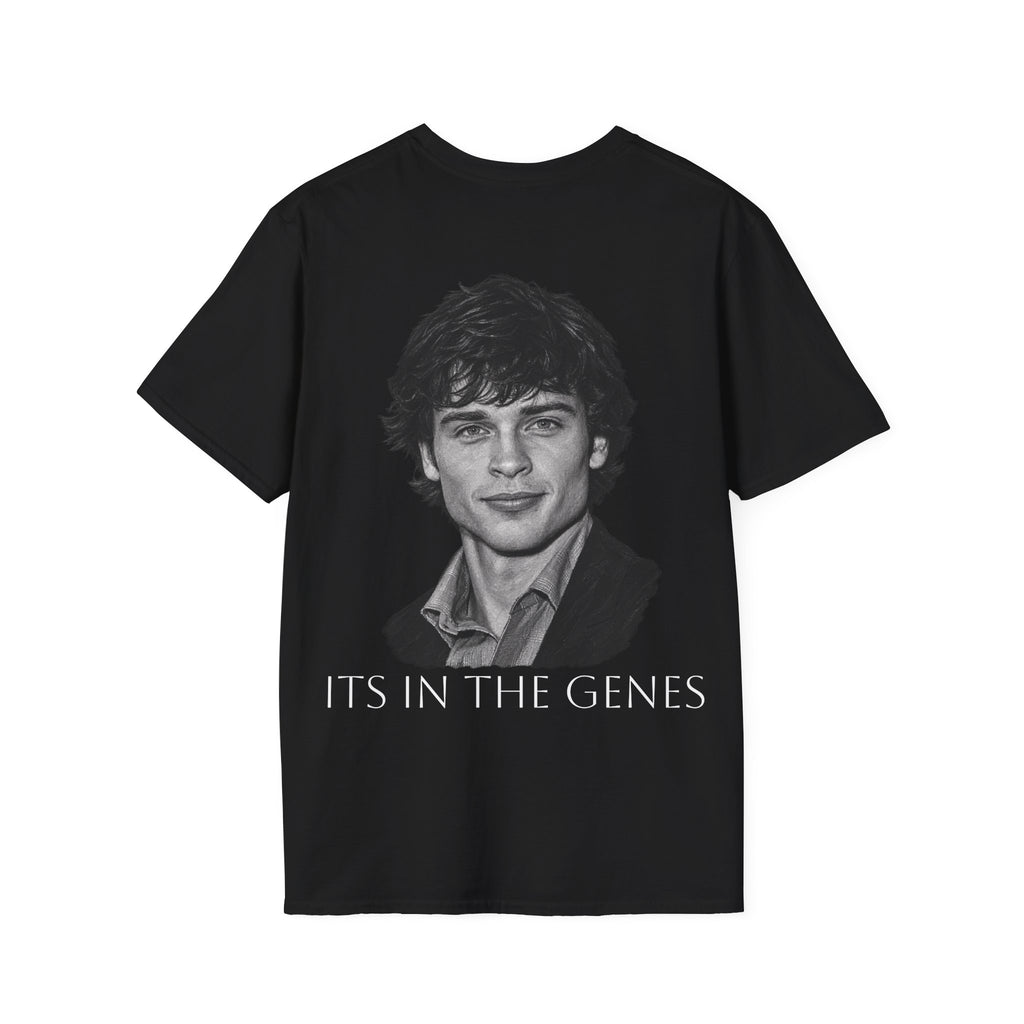 tom welling ITS IN THE GENES - Graphic Tee Vintage Portrait T-Shirt