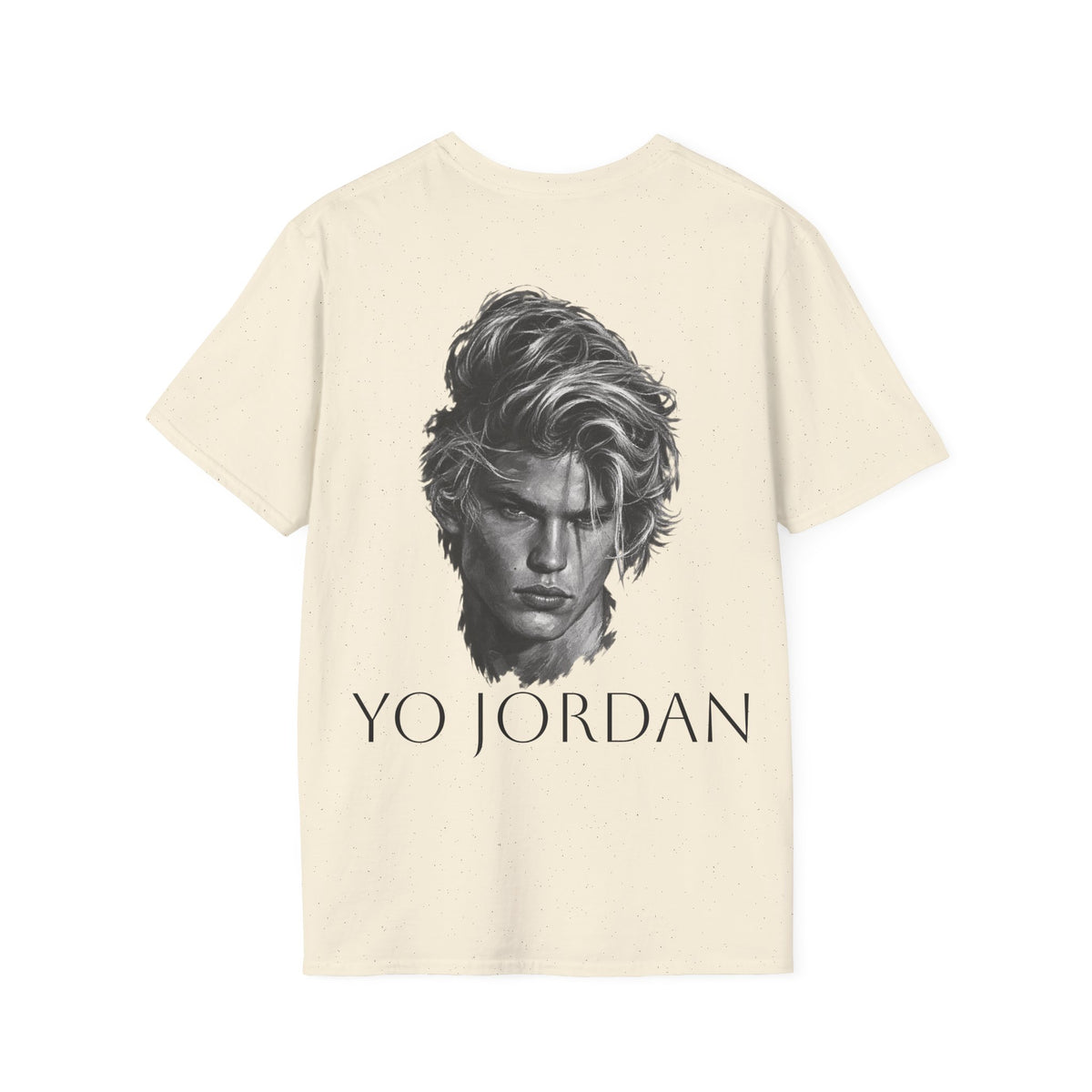 YO JORDAN - graphic portrait tee