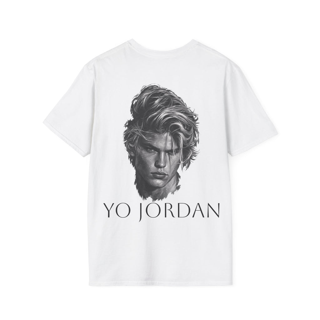 YO JORDAN - graphic portrait tee